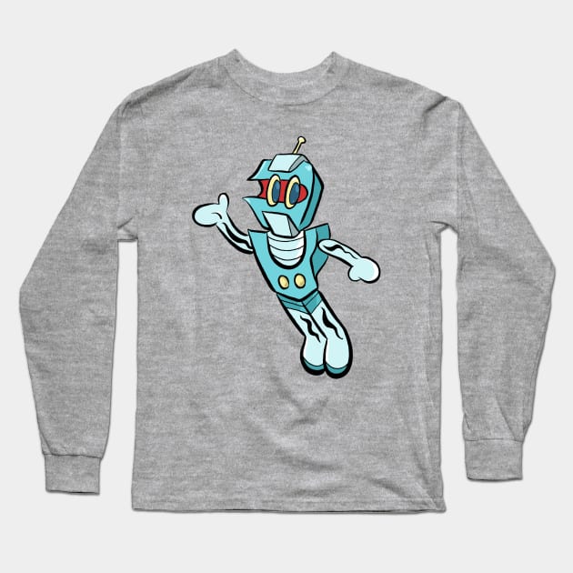 Cobble the Space Cop 2 Long Sleeve T-Shirt by JamieC